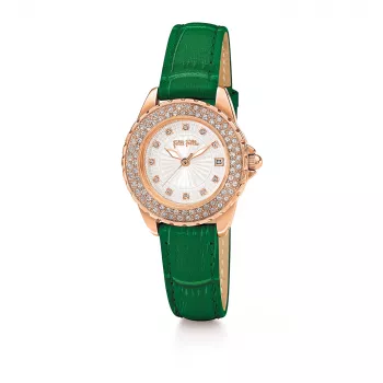 Folli Follie Donatella Women's Quartz Watch WF13B071STS 28mm Silver Stainless Steel