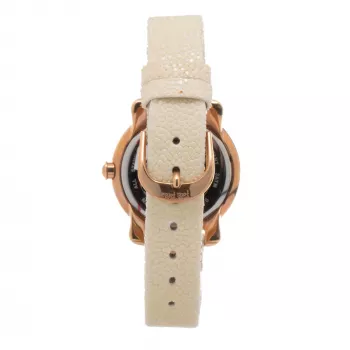 FOLLI FOLLIE Donatella Women's Quartz Watch WF14B002SPS 35mm Rose Gold Stainless Steel Pink Leather