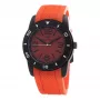 Folli Follie Donatella Women's Quartz Watch WT13K002ZPR 38mm Rose Gold Tone Stainless Steel Case Pink Leather Strap