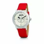 FOLLI FOLLIE Donatella Women's Watch WF13T040SPWR 32mm Rose Gold Stainless Steel White Leather