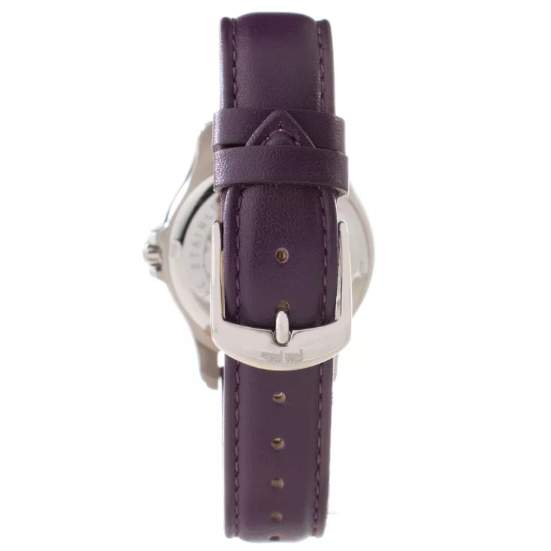 Folli Follie Heart4Heart Women's Quartz Watch WF15T031SSW 34mm Stainless Steel Silver White