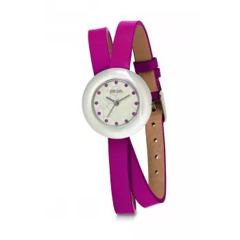 FOLLI FOLLIE Heart4Heart Women's Watch WF13F030SSP 28mm Stainless Steel Silver