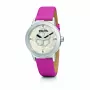 Folli Follie Heart4Heart Women's Watch WF13T040SPW 32mm Rose Gold Stainless Steel and White Leather
