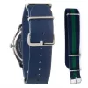 Folli Follie Men's Watch WT14T0015DV 40mm Stainless Steel Quartz Analog Black Dial Leather Strap