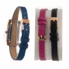 Folli Follie WF13B064SPWA Women's Quartz Analog Watch - White Leather Strap, 34mm Rose Gold Case