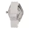 FOLLI FOLLIE Woman Watch WF0T027ZDP 45mm Stainless Steel Quartz White Dial Black Leather