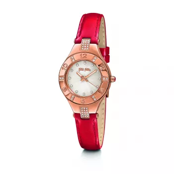 FOLLI FOLLIE Woman Watch WF14B004SSR (27mm) - Dynasty Collection - Rose Gold Stainless Steel