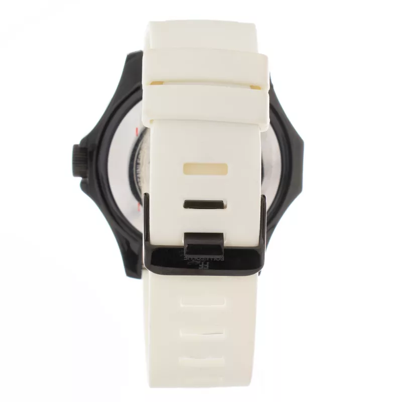 Folli Follie Women's Quartz Analog Watch WT13P001ZPW 45mm Stainless Steel White Leather