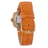 FOLLI FOLLIE Women's Watch WF13R002SEN 40mm Rose Gold Stainless Steel White Leather