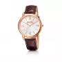 Folli Follie Women's Watch WF15R033SPW 35mm Rose Gold Stainless Steel White Leather