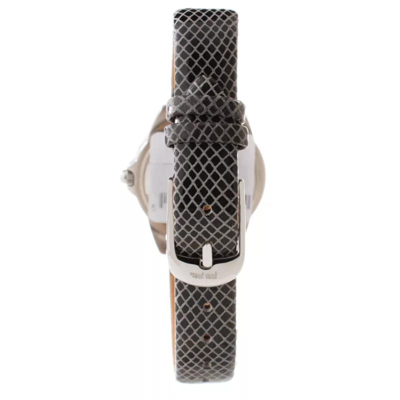 Folli Follie Women's Watch WF1A006STN 30mm Silver Stainless Steel Brown Leather