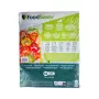 FoodSaver Macom 3201 Rectangular Food Storage Container Set with Dispenser, 32 Pieces, White/Clear