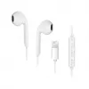 Forcell F-Audio HR-ME25 Lightning In-Ear Headphones with Mic & Remote, White