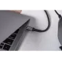 Forcell F-Energy Cafule USB-C to USB-C Cable 2 m 240 W PD 5A QC 4.0 Braided Black