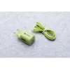 Forcell F-Energy GaN III VT-41 33 W GaN Wall Charger, 1x USB-C PD 3.0/PPS & 1x USB-A QC 4.0, Green