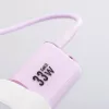 Forcell F-Energy GaN III VT-41 33W 1x USB-C 1x USB-A PD 3.0 QC 4.0 Wall Charger Purple