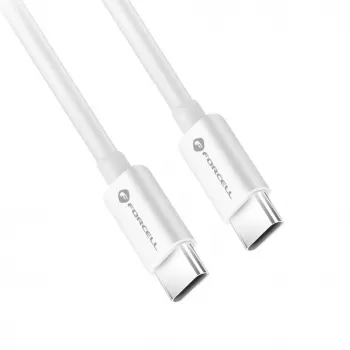 Forcell F-Energy USB-C to USB-C Cable QC4.0 PD 5A 100W 3m White C339