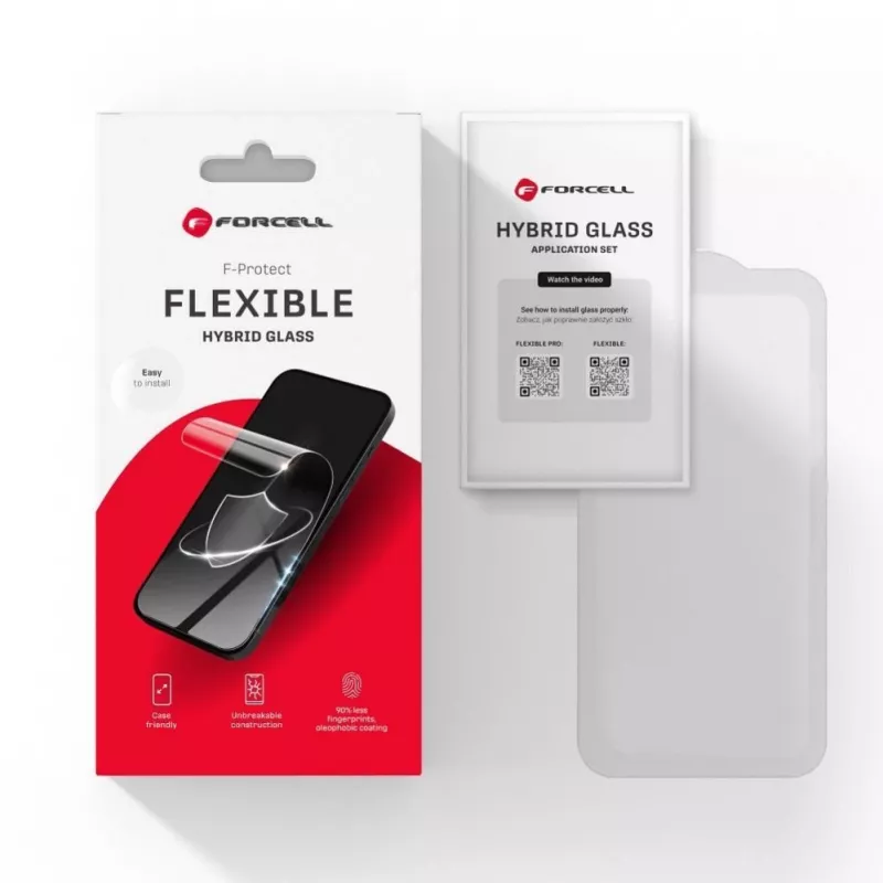 Forcell Hybrid Glass Screen Protector for Samsung Galaxy S24 Ultra - Flexible Nano Glass