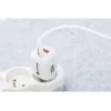 Forcell VT-41 GaN III 33W Wall Charger with 1x USB-C PD 3.0 & 1x USB-A QC 4.0 (White)
