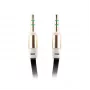 FOREVER Universal AUX Cable 3.5 mm Male to Male, 1 m, Black