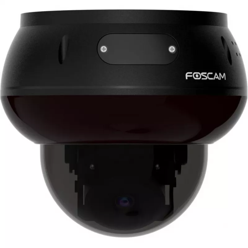 Foscam D8ET IP Surveillance Camera Black 8MP (3840x2160), PoE, PT Function, AI-supported Detection, IK10 Vandal Protection