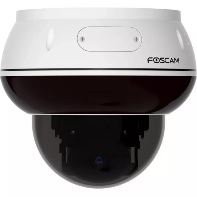 Foscam D8ET-W 8MP 4K UHD PoE PTZ IP Dome Camera with AI Detection, White