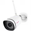 FOSCAM FN7108W-B4-1T 8-Channel Wireless NVR Security System with 4x FI9910W 1080P Bullet Cameras, 1TB HDD, White