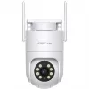 Foscam PD8 Wireless Surveillance Camera White 8MP (3840x2160), WiFi 6 Dual Band, Millimeter Wave Radar, 360° Auto-Tracking, Pan & Tilt