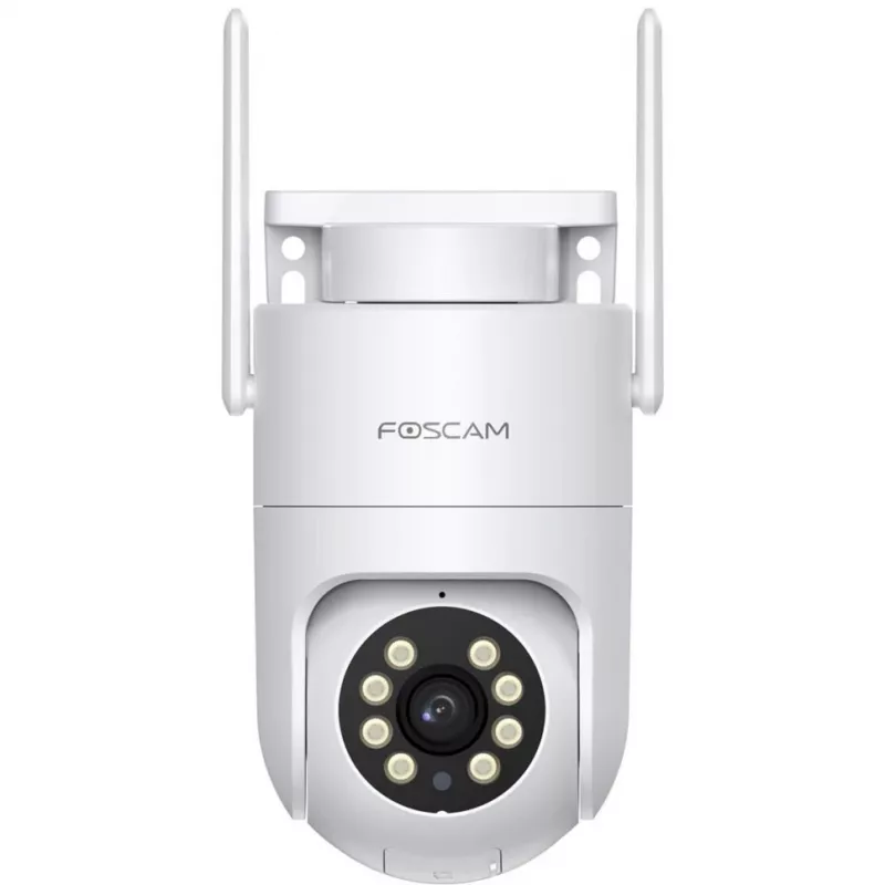 Foscam PD8 Wireless Surveillance Camera White 8MP (3840x2160), WiFi 6 Dual Band, Millimeter Wave Radar, 360° Auto-Tracking, Pan & Tilt