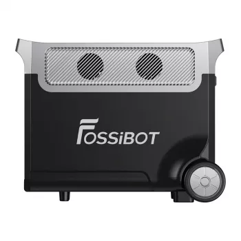FOSSIBOT FB3840 3840Wh LiFePO4 Portable Power Station 2200W Pure Sine Wave AC Output, Solar Ready, Expandable Battery