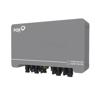 FOX ESS DC Disconnector for Photovoltaic Systems, 4 MPPT, 1500VDC, MC4, IP66, Motor Drive, Automatic Shutdown at 70°C
