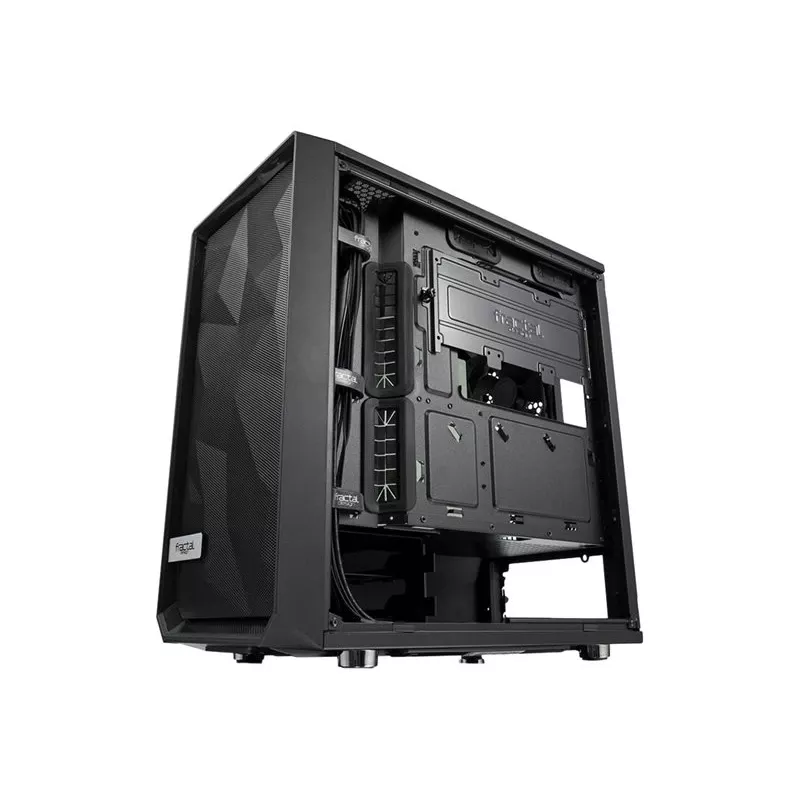 Fractal Design Meshify C Mini Dark TG Micro ATX Tower with Tempered Glass Window