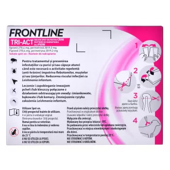 FRONTLINE Tri-act L 20-40 kg - Parasite drops for dogs - 3 x 4 ml