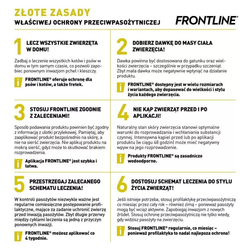 FRONTLINE Tri-act L 20-40 kg - Parasite drops for dogs - 3 x 4 ml