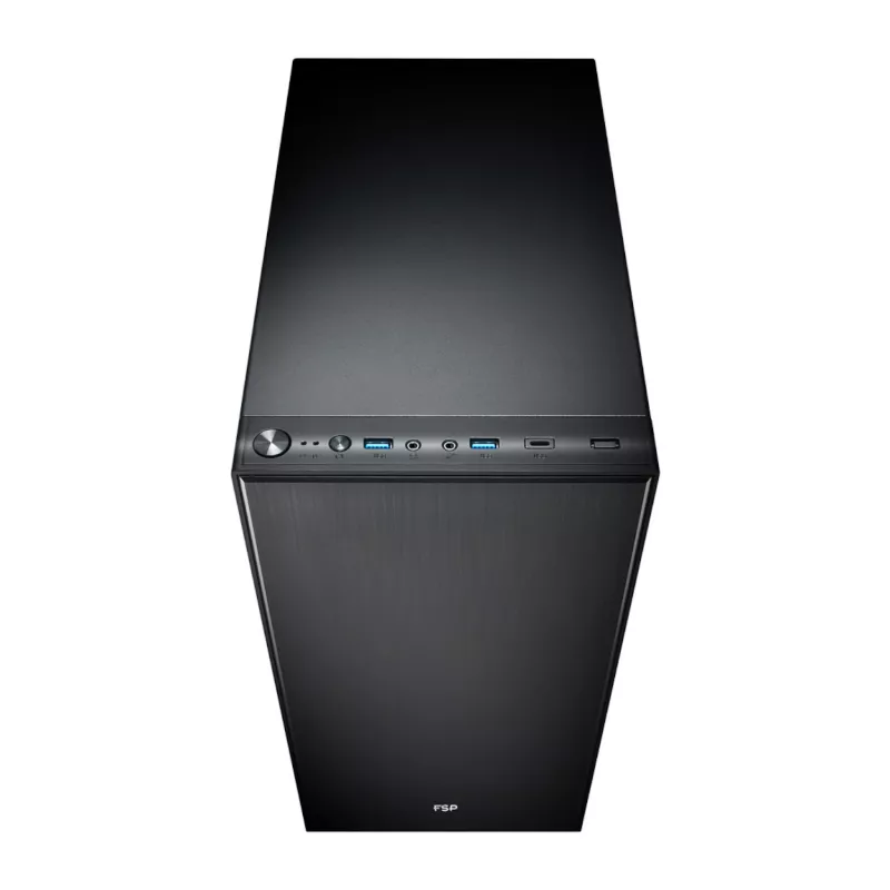 FSP CMT223S ATX Mid Tower Chassis - Black