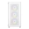 FSP M220 ATX Mid Tower Gaming Chassis - White