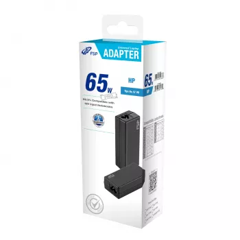 FSP PRO 65W Universal Laptop Adapter for HP – Black