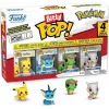 Funko Bitty Pop! Pokémon Series 1 Mini Figure Set (4-Pack) with Mystery Chase Figure FU81132