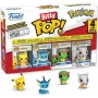 Funko Bitty Pop! Pokémon Series 1 Mini Figure Set (4-Pack) with Mystery Chase Figure FU81132