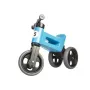 FUNNY WHEELS Rider Super Sportinis 2-in-1 Balance Bike, Metallic Blue, Convertible 3-Wheel to 2-Wheel, Adjustable Seat and Handlebar, for 18 Months to 3 Years, 25 kg Max Load