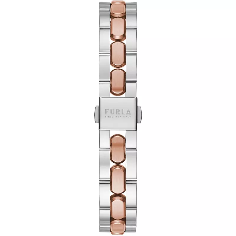 FURLA Arco Chain Women's Quartz Analog Watch WW00002004L5 34mm Stainless Steel Silver