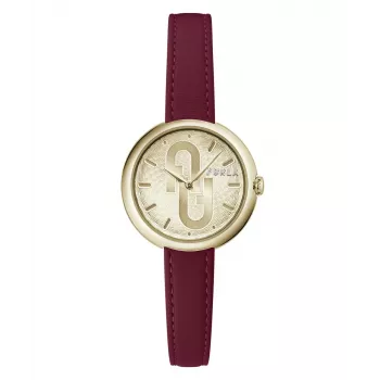 FURLA Arco Chain Women's Quartz Analog Watch WW00005002L2 32mm Silver Stainless Steel