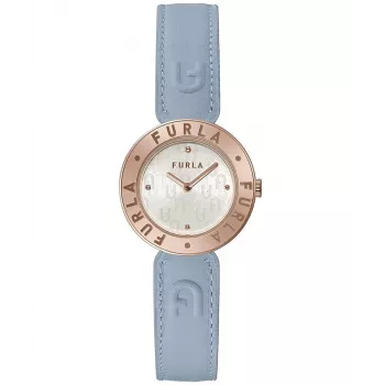 FURLA Arco Chain Women's Quartz Watch 30mm Silver Stainless Steel
