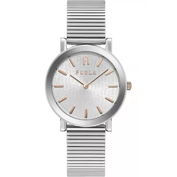 FURLA Arco Chain Women's Quartz Watch WW00003007L1 38mm Stainless Steel Silver