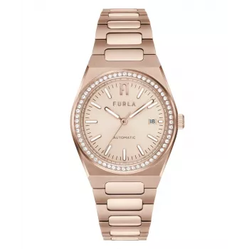 FURLA Arco Chain Women's Watch WW00012002L3 38mm Silver Stainless Steel