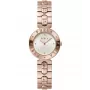 FURLA Arco Mini Women's Quartz Watch WW00004008L3 30mm Silver White Dial Black Leather Strap