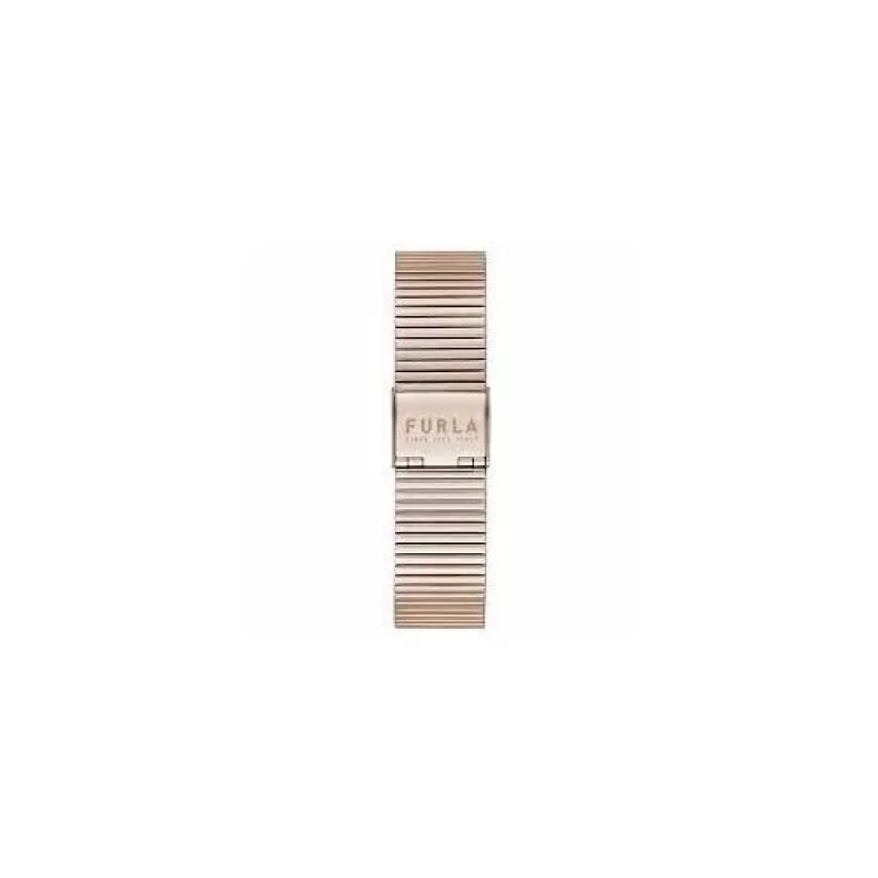 Furla Arco Women's Quartz Watch 38mm Rose Gold Stainless Steel Pink Leather