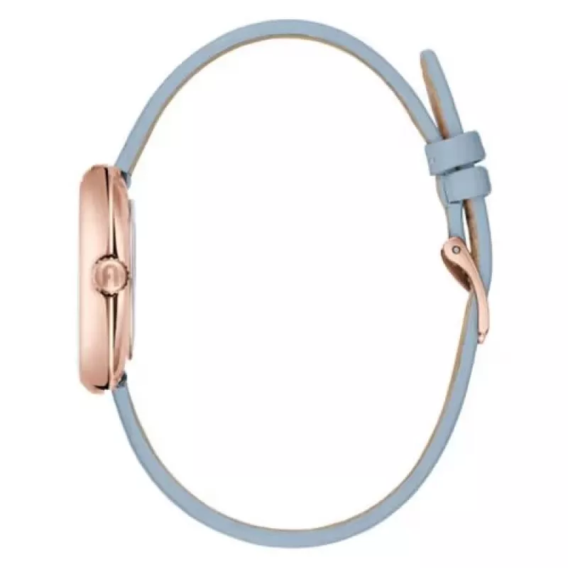 FURLA Giada Women's Quartz Analog Watch 32mm Silver Dial Pink Leather Strap WW00005005L3