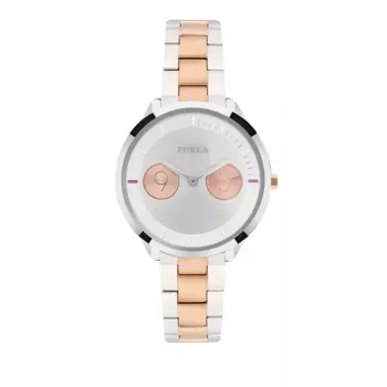 FURLA Giada Women's Quartz Watch R4253102507 31mm Stainless Steel Mesh Silver