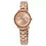FURLA Giada Women's Quartz Watch R4253102518 31mm Rose Gold PVD Stainless Steel Case Pink Leather Strap Silver Dial